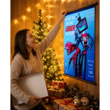 Vox Hzbin Hotel, Habzin Hotel, Peripheral Products, Hasbin Hotel, Alastor, Alastor, Anime Poster Wall Scroll Poster For Room Decor 40*60 Cm, Gift For Girls And Fans // Gothic, Emo, Dark Fantasy, Avant-Garde, Alternative, Cosplay, Harajuku - Multicolor - View 3