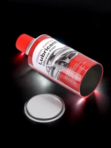 1pc Decorative Iron Tin Can, Creative Money Saving Box, Can Store Cash, Watches And Other Valuables, Suitable For Travel - Red - View 10