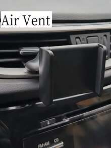 360 Degree Rotatable Car Phone Holder, Air Vent Phone Mount, Universal Car Phone Holder, Car Accessories, Designed Specifically For Air Conditioning Vent Installation - Style 1 - View 4