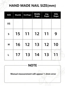 10片装Y2K风管状美甲贴片套装 - 手工制作，粉色美甲，白色美甲，白色法式美甲，手绘白色法式美甲风格设计，闪亮简约美甲，精致优雅美甲 - 适合派对和休闲装扮，是送给女性和女孩的完美节日礼物，DIY美甲，美甲套装及美甲用品 - 彩色 - 查看 7