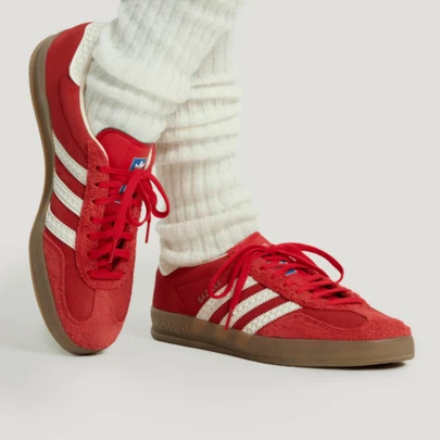 Adidas Originals Unisex ORIGINALS GAZELLE INDOOR SHOES "T-Toe" Classic Sneakers, IF1808