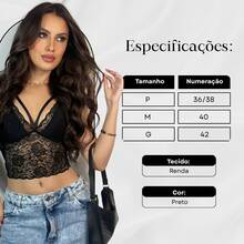 Women Tops - 黑色 - 查看 3