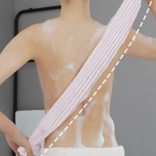 1个弹性柔软亲肤浴巾擦洗器 - 彩色 - 查看 1