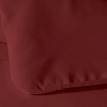 5/7pcs Luxurious Checked Pattern Comforter Set-Breathable Comforter-Ultra Soft Fluffy Fiber Filling, Warmth For All Seasons-Bed In A Bag With Comforter, Flat Sheet, Fitted Sheet, Pillowcases, And Pillowshams, Thick Comforter Set, Family Gift Set - Red R06 - View 3