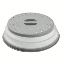 1 Piece Silicone Microwave Splatter Cover, Microwave Food Fruit Strainer Lid, Microwave Food Lid, Microwave Plate Lid, Microwave Lid, Essential Kitchen Item, Dishwasher , Upgraded Foldable Microwave Lid, Ventilated Folding Microwave Tray Lid, Microwave Splash Guard, Vegetable And Fruit Washing Basket, Multi-Functional Kitchen Tool - Multicolor - View 18