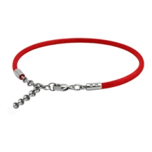 Red Thread Bracelet For Luck And Protection, Satin Cord, Adult, Children's And Baby Sizes, With Adjustable Clasp. - Đỏ - Xem 6