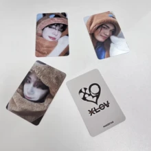 4张双面光面Lomo卡片，适用于剪贴簿、偶像团体周边、粉丝礼物 - 彩色 - 查看 3