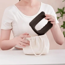 New Upgraded Multi-Functional Fascia Massager | 5 Handheld Modes, 5 Speed Levels | Portable, With Adjustable Back Strap | For Waist, Leg & Full Body | Ideal Gift - Black - View 6