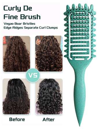 卷发定型梳，2026新款卷发定型梳，完美适用于卷发，轻松梳理、造型，并增强男女皆宜的自然卷度。