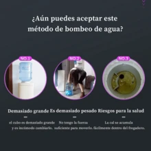 BombaDe AguaPara Garrafon,Bomba de agua, dispensador de agua portátil, bomba de agua eléctrica para barril, recargable en casa, dispensador de agua eléctrico, bomba para botella de agua recargable por USB, bomba de succión de agua inalámbrica, ideal para barbacoas, picnics, acampadas y uso doméstico. - Blanco - Ver 6