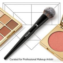 1pc 99 PRO Blush Brush Professional Cream Powder Blush Brush Blush Bronzer Sculpting Brush Makeup Tools - Black - View 8