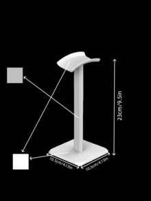 1 件多功能桌面耳机支架，可拆卸便携式展示架 - 彩色 - 查看 2