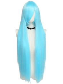 Universal Cosplay Wig Synthetic Heat Resistant Fiber Wig 40 Inch/100cm Long Straight Fashion Women's Costume Wig (Red) - Multicolor - View 20