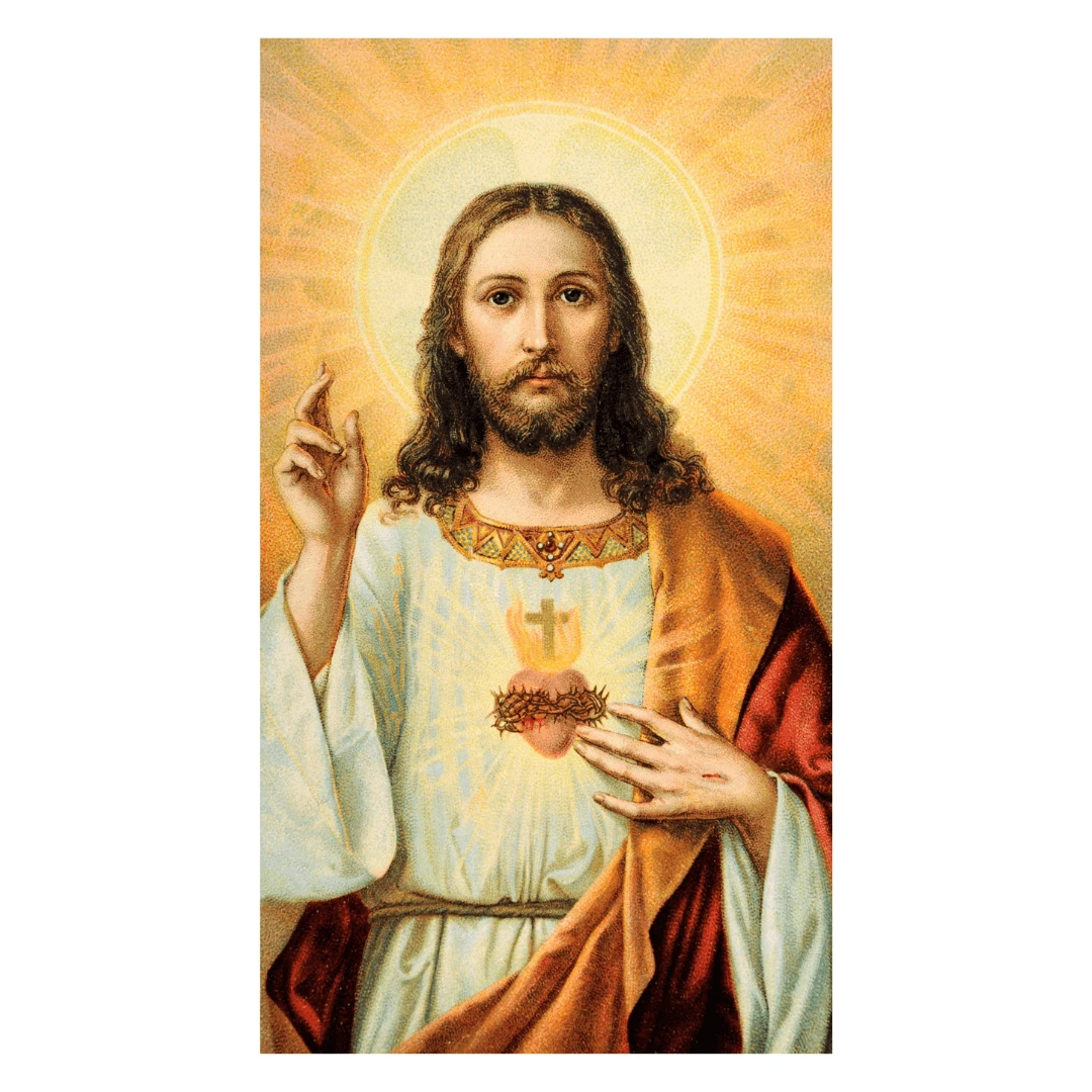 Jesus Christ Microfiber Bath Towel - Soft And Absorbent - 薑色 - 查看 1