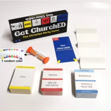 Multi-Player Card Game! Suitable For Church Gatherings, Parties, Educational, Develops Logical Thinking, Experiences Religious-Themed Gatherings, Great As A Gift ( Color Random) - Multicolor - View 2