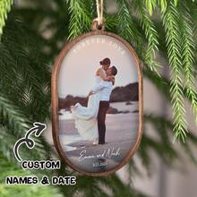 F-engagement Photo Ornament