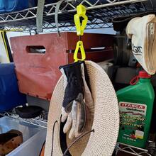10 piezas Clip para guantes, sujetador de guantes, clips para guantes para trabajo, guantes de trabajo, para cinturón de servicio, para construcción - Amarillo - Ver 2