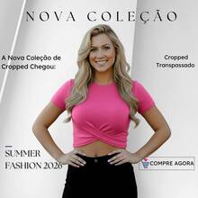 Women T-Shirts - 玫紅色 - 查看 3