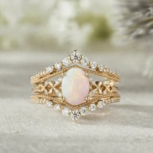 66pcs Luxurious Elegant Valentine's Day Ring Set, Ideal For Women's Casual Parties, Daily Occasions & Year-Round Wear (No Box) - Ring - View 4