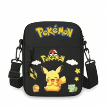 Peach Tree Fashionable Minimalist Solid Color Small Crossbody Bag, Casual Everyday Nylon Lightweight Waterproof Shoulder Bag, Sports Bag, ,  Phone Bag - Multicolor - View 12