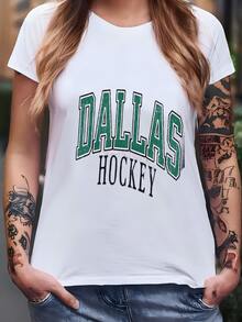 Womens Vintage Style  Hockey Crewneck Sweatshirt,  Ice Hockey Hoodie, 2025  Hockey Shirt, Playoff Hockey Hoodie T-shirt - Blanco - Ver 1