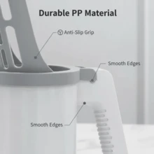 多功能猫狗砂铲带垃圾桶，家用砂铲带垃圾袋，宠物厕所砂铲垃圾桶拾取器，宠物主人必备工具，宠物清洁用品 - 彩色 - 查看 5