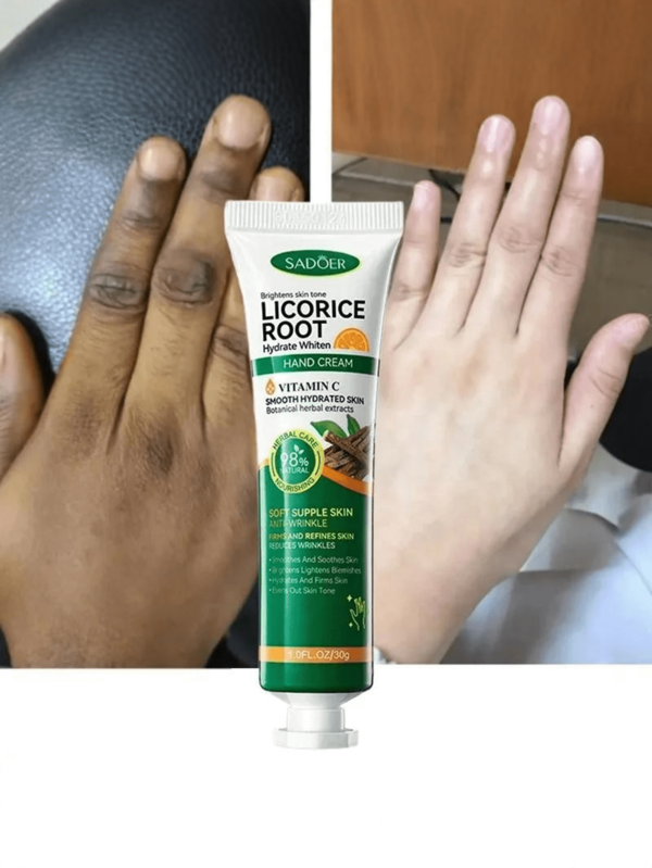 كريم اليد المُبيض والمُنير بسرعة، مرطب عميق، إزالة البقع الفعالة، يصحح مشاكل بشرة اليد