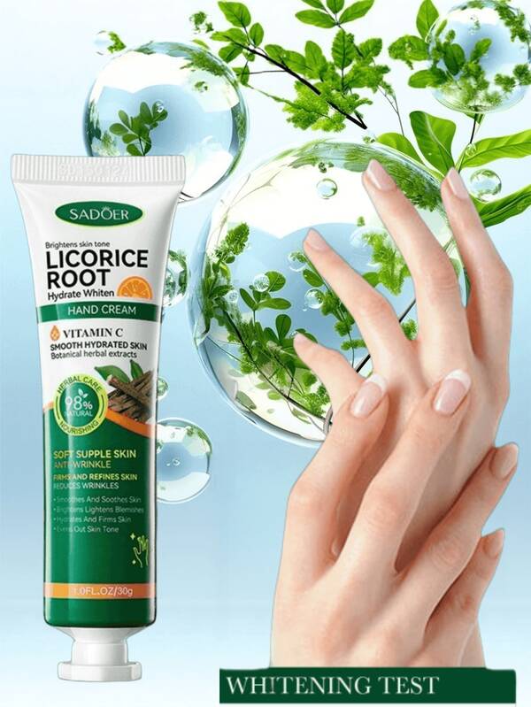 SADOER 1pc/8pcs/48pcs Fast Whitening Hand Cream 30g, Body Lotion 260g Brightening Skin Tone, Deep Moisturizing, Powerful Stain Removal, Correcting Hand Skin Problems