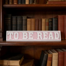 1pc 3D Printed Bookshelf Bookmark - To-Read Sign, Pink Plastic Bookend, Lightweight And Durable, Suitable For Book Lovers, Readers, Libraries Or Home Organization - Multicolor - View 11