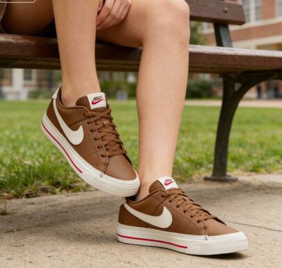  Nike 舒适轻便休闲滑板鞋，新款耐用支撑低帮运动鞋，Court Legacy 时尚百搭平底鞋，小众男女款 DH3161-200