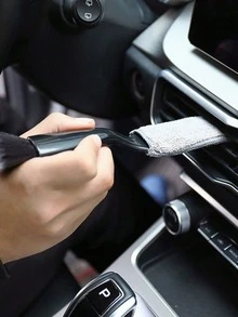 1pc Creative & Fashionable Car Cleaning Brush - Multicolor - View 10