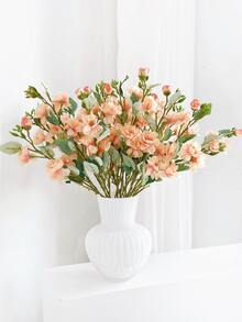1/2/3pcs 46cm Artificial Rose Flowers, Suitable For Wall, Living Room, Bedroom, Wedding, Party Decoration, Tabletop Decor. Home, Desktop, Kitchen, Wedding, Dining Table, Center Piece, Office, Garden, Outdoor, House, Yard Decoration, Suitable For Spring, Summer, Autumn, Winter - Champagne - View 3