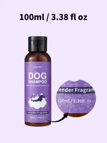 GJYC PET 2-In-1 Dog Shampoo & Conditioner With Lavender Fragrance, Soothing & Refreshing Formula, Infused With Captivating Lavender Scent For A Delightful Bathing Experience, Promoting Healthy And Shiny Coat For Your Beloved Pets - Purple - View 10