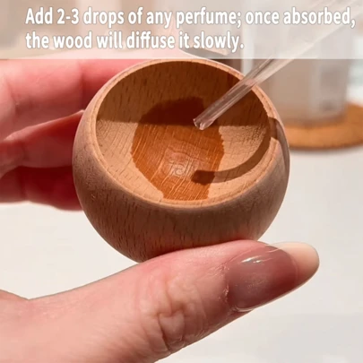 5/10/20pcs Set Essential Oil Diffuser - Made Of Natural Wood, Long-Lasting Fragrance, Minimalist Design, No Electricity Required, Won't Affect Home Decor, Suitable For Home, Office, Closet, Bathroom, Car, Yoga Studio, Etc.