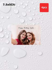 1-8 nhãn dán chai rượu chống thấm nước tùy chỉnh - Nhãn dán ảnh và chữ cá nhân hóa, thích hợp cho cầu hôn, quà tặng phù dâu, kỷ niệm, lễ đính hôn, tiệc sinh nhật, quà tặng cho người yêu, bạn bè, gia đình, áp dụng cho chai rượu sâm panh, whisky, tequila - Cũng thích hợp cho tiệc sinh nhật, năm mới, quà tặng đám cưới, sự kiện kỷ niệm. - Nhiều màu 2 - Xem 16