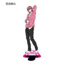 Yarichin Club动漫徽章金属胸针可爱百合绫人由理田村胸针包包外套配饰饰品粉丝收藏礼物 - 彩色 - 查看 6