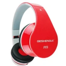 Fone De Ouvido Estéreo Headphone Dobrável Com Fio Celular Pc fone A9 - Tamanho Único - Visão 6