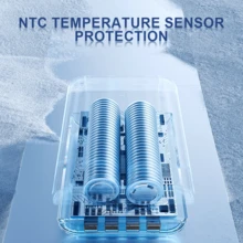 GAWFOLK Sạc dự phòng mini màu hồng 10000mAh cho điện thoại di động, sạc điện thoại cầm tay, cổng sạc Type-C, sạc điện thoại du lịch thiết yếu, cổng USB-C, sạc không dây tích hợp, cáp Type-C, cáp Micro, Lightning phù hợp với sạc cáp IOS, giao diện đầu ra USB-A, tương thích với IOS và các dòng sản phẩm khác, tương thích với hầu hết các thiết bị điện tử trên thị trường, quà tặng cho nam, nữ, thích hợp cho kỳ nghỉ đông, du lịch/cắm trại ngoài trời và nguồn điện dự phòng khẩn cấp cho gia đình, bạn bè, quà sinh nhật, quà cắm trại ngoài trời, sạc dự phòng từ tính không dây. - Hồng - Xem 9