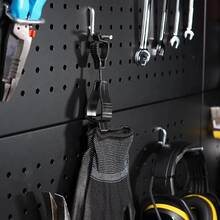 10 piezas Clip para guantes, sujetador de guantes, clips para guantes para trabajo, guantes de trabajo, para cinturón de servicio, para construcción - Negro - Ver 9