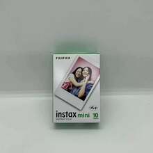 FujiFilm Mini Photo Paper (10 Sheets), Color-Bordered Instant Photo Paper, Compatible With Mini 7s/8/9/11/12/25/90/Wide, Foil Packaging, Vivid Colors, Stable Image Capacity (5-40℃) - White - View 7