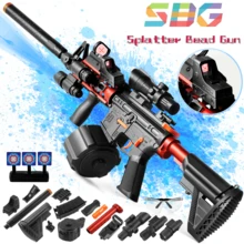 Set de pistola de juguete para adolescentes, fabricado con material ABS de alta calidad, ideal para deportes al aire competición. Un regalo ideal para niños, fácil de armar y que desarrolla habilidades prácticas. Incluye todos los accesorios e instrucciones. Envío gratuito a todo México. Material duradero. Una excelente opción para regalar en Navidad. - Negro - Ver 2