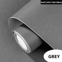 4x47.24英寸皮革修补胶带，升级版强力粘性自粘皮革补丁贴纸，带包装盒，适用于沙发、长凳、皮革套、座椅、椅子