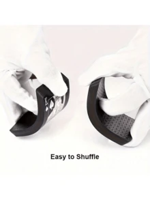 Waterproof Black Playing Cards With Golden Spade Design - Durable Plastic Playing Cards, Packed In A Protective Box, Perfect For Parties, Halloween, Thanksgiving, And Christmas Gifts, Poker Night Essentials | Fashionable Playing Cards | Protective Card Sleeves - màu đen - Xem 4