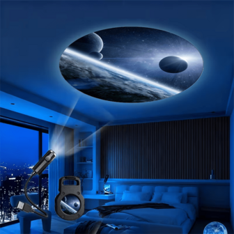 USB LED Galaxie Projektionsleuchte, 10/6/3 Stücke Muster, 360° drehbare Galaxie Leuchte, USB Stromversorgung, Sternenhimmel Muster, dekorative Nachtbeleuchtung, Sternenhimmel, Schwarzes Loch, Jupiter, Galaxie und andere Beleuchtungseffekte, ideal als Valentinstag, Geburtstagsgeschenk, USB Licht, Computerraum Dekoration Licht, Computer Dekorationsartikel