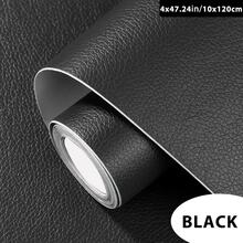 4x47.24英寸皮革修补胶带，升级版强力粘性自粘皮革补丁贴纸，带包装盒，适用于沙发、长凳、皮革套、座椅、椅子