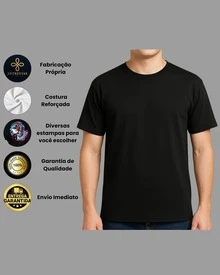 Camiseta de algodão feminina religiosa frase bíblica Nós o Amamos para todas estações Preta - Preto - Visão 5