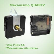 Vmingo 6 Juegos Mecanismo Para Reloj Quartz Movimiento Silencioso - Negro - Ver 3