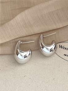 1pair Minimalist Design Earrings