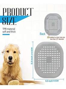 50pcs/30pcs/10pcs/5pcs Disposable Bathroom Sink Hair Catcher, Self-Adhesive Drain Cover, Reusable Shower And Bathtub Hair Catcher, Easy To Install Drain Filter Stickers For Kitchen Sink, Laundry Room, Effectively Block Hair And Prevent Insects, Bathroom Cleaning, Disposable - 銀色 - 查看 11