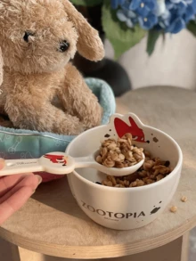 Cute Nic Ceramic Bowl, Ceramic Material With Adorable Nic Cartoon Pattern, Soft Colors Stimulate Appetite, Stackable And Stable, Anti-Slip And Anti-Collision, Non-Slip And Scratch-Resistant Bottom, Easy To Clean, Suitable For Daily Use, Family Gatherings, Cozy Moments, Cartoon Enthusiasts, Young Women, Students, Office Workers, Parents